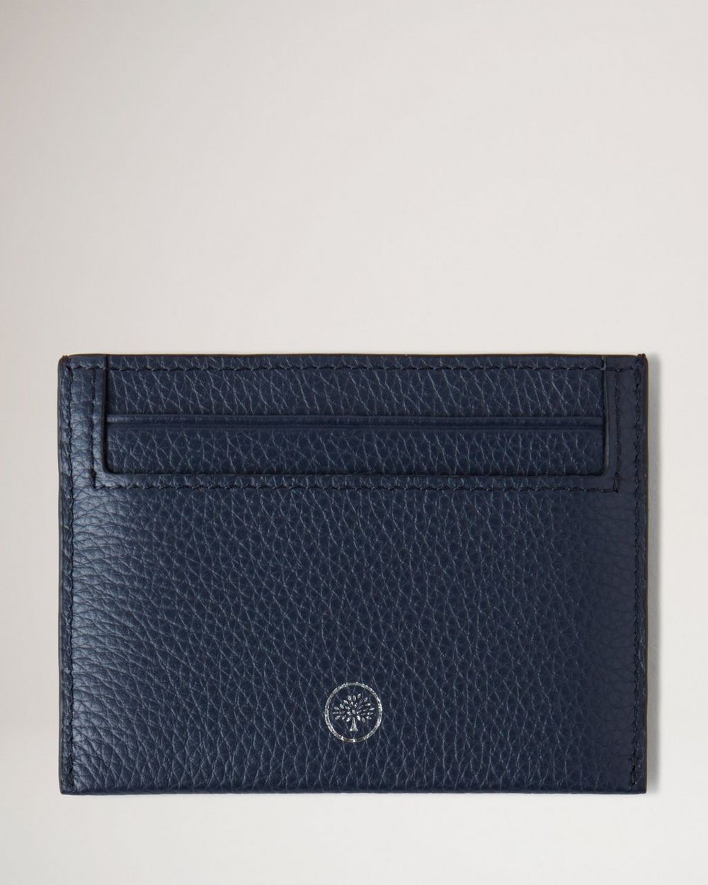 Credit Card Slip Small Classic Grain Leather (Black)