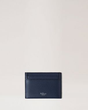 Folded Multi-Card Wallet | Mulberry Green Small Classic Grain