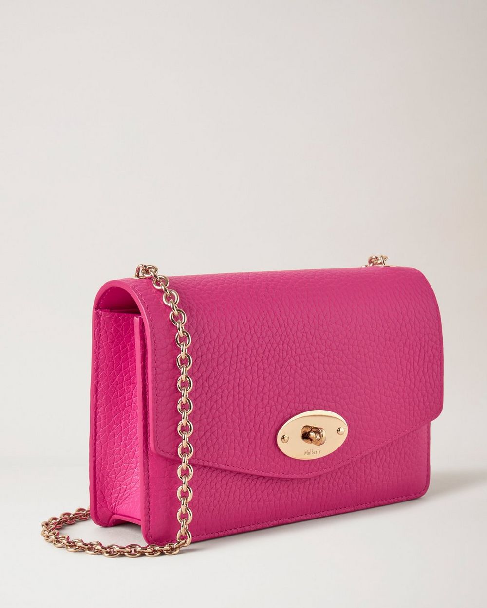 Small Darley | Mulberry Pink Heavy Grain | Women | Mulberry