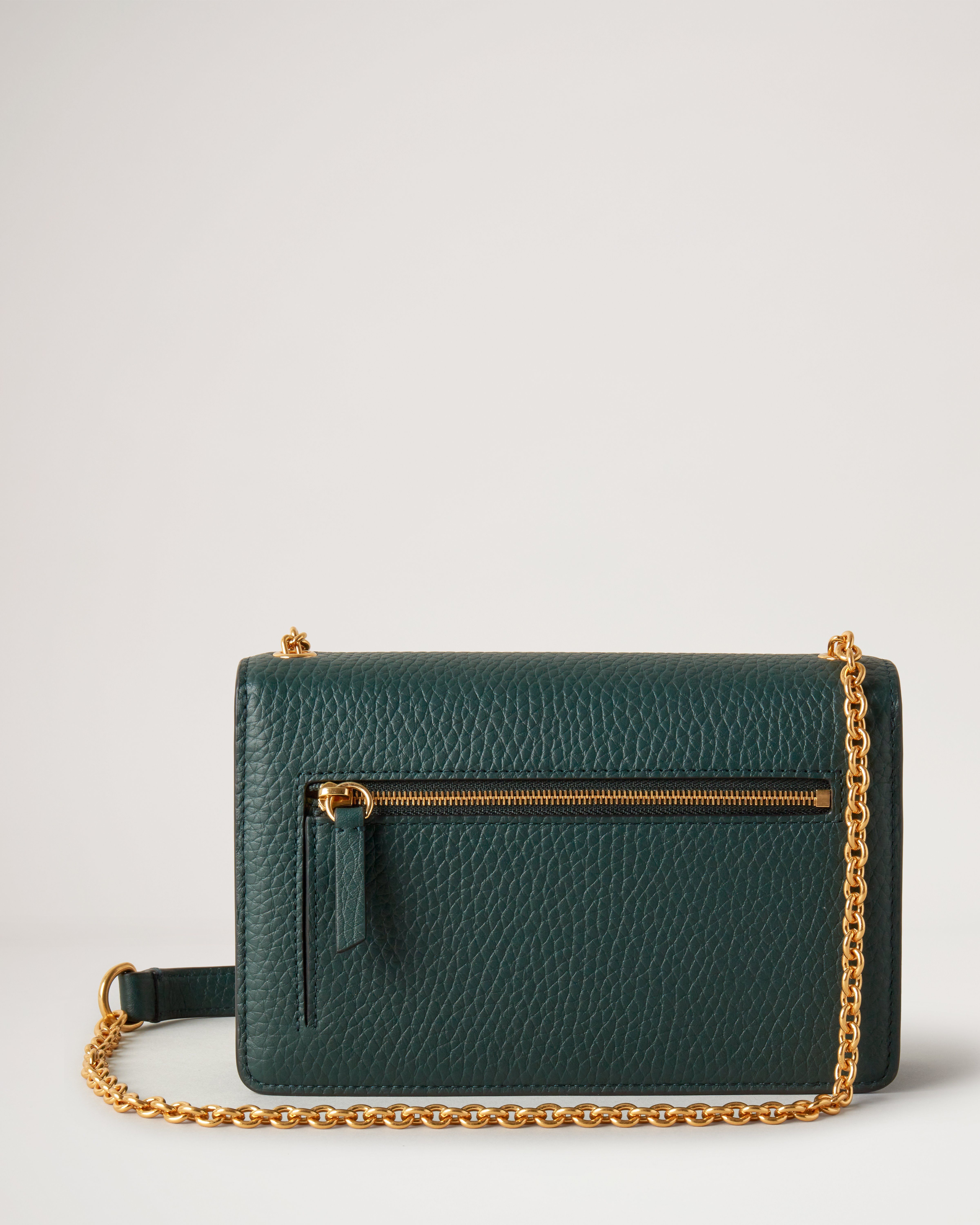 Small Darley | Mulberry Green Heavy Grain | Women | Mulberry