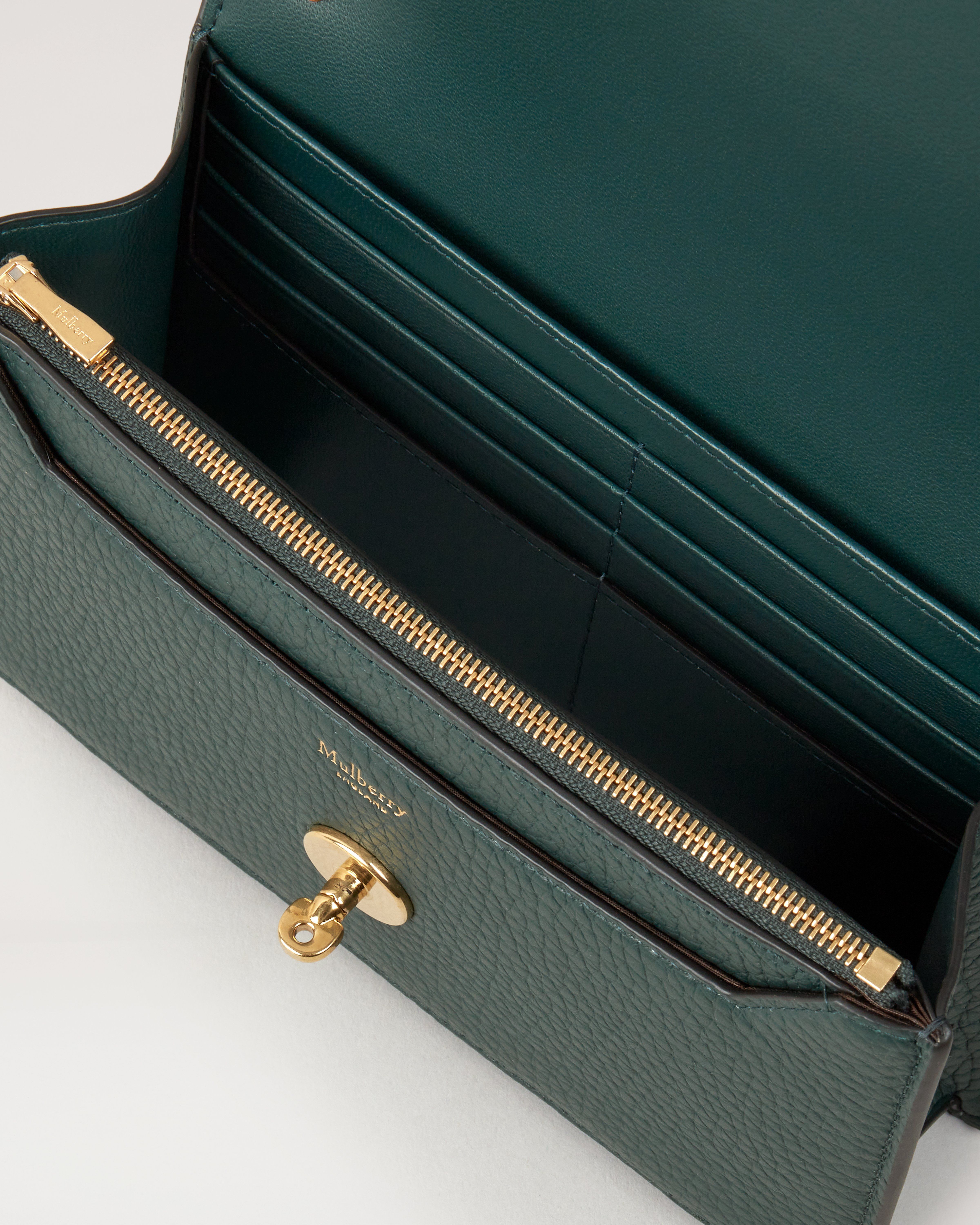 Small Darley | Mulberry Green Heavy Grain | Women | Mulberry