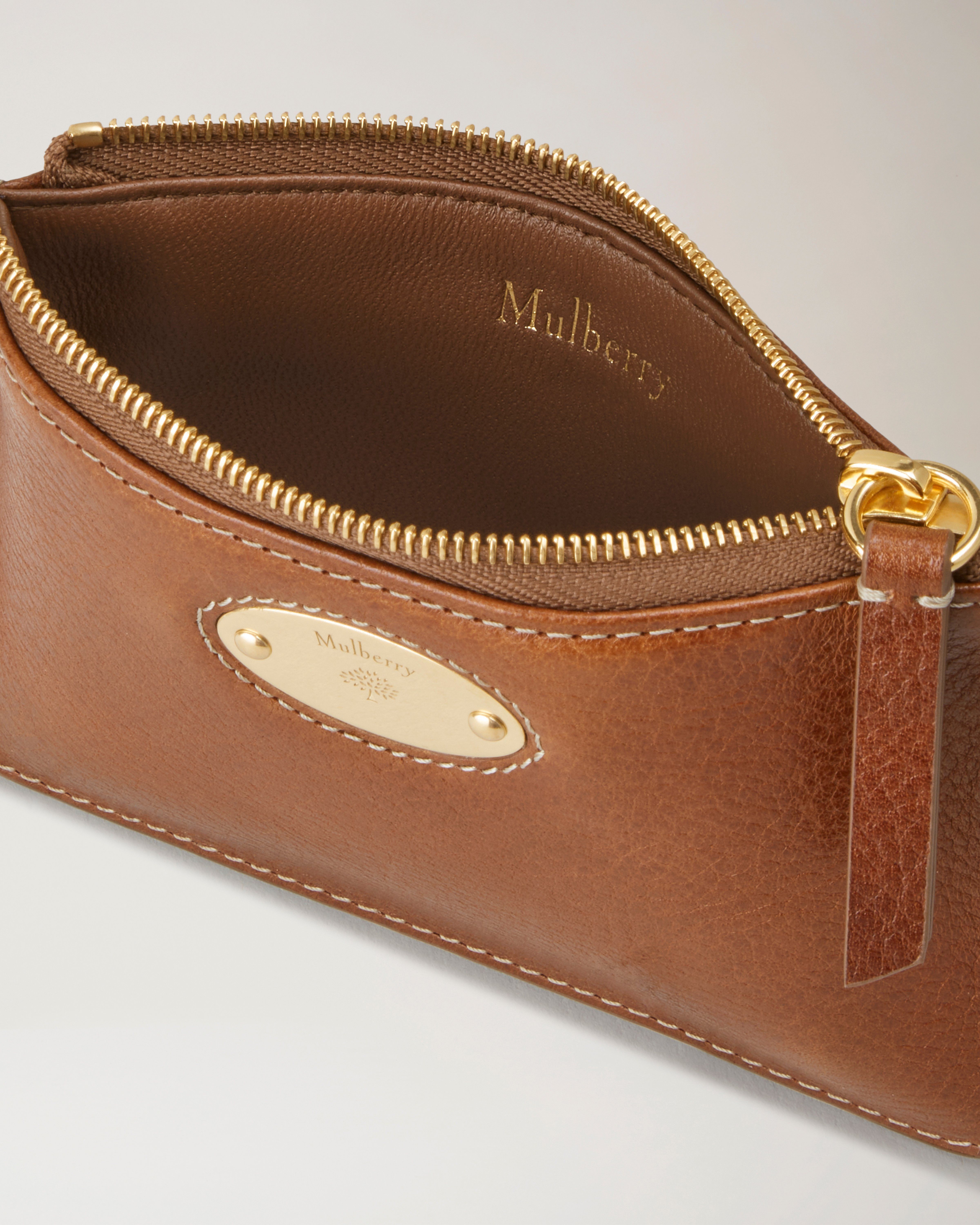 Mulberry | Mulberry 플라크 스몰 지퍼 코인 파우치