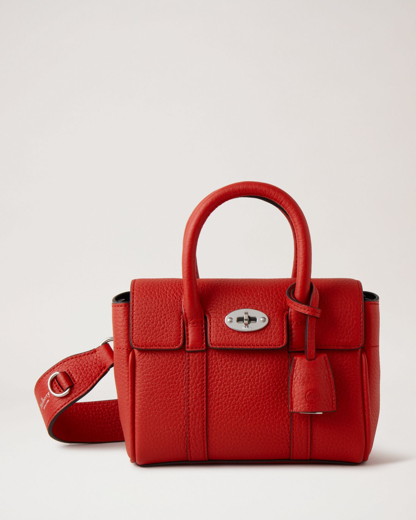 Mini Bayswater | Lancaster Red Heavy Grain | Bayswater | Mulberry