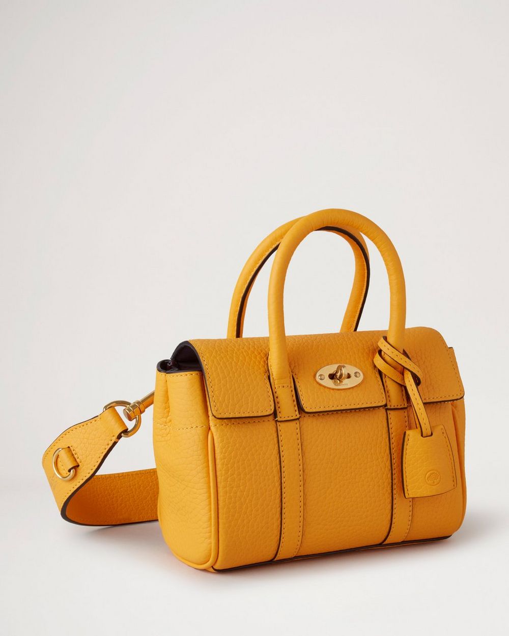 Mini Bayswater Double Yellow Heavy Grain Bayswater Mulberry