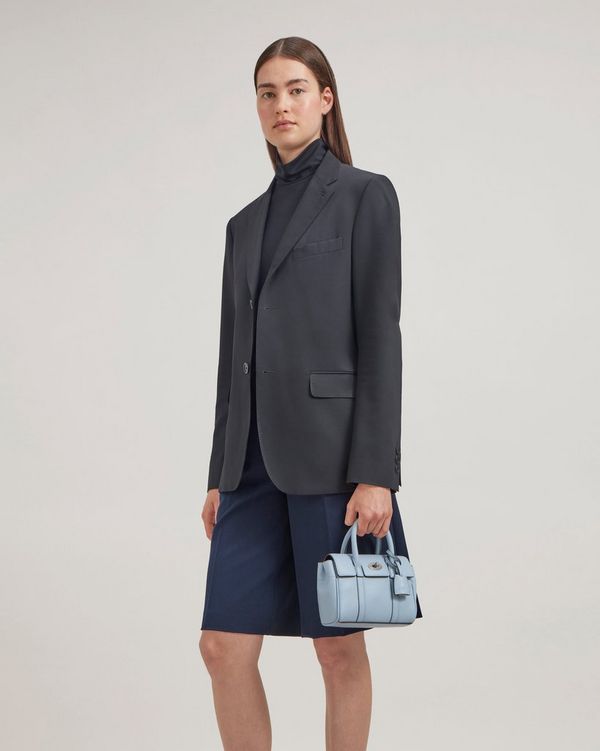 Mulberry | ミニ ベイズウォーター | ポプリンブルー スモール