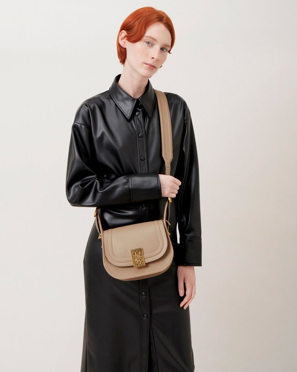 Small Sadie Satchel | Maple Silky Calf | Sustainable Icons | Mulberry