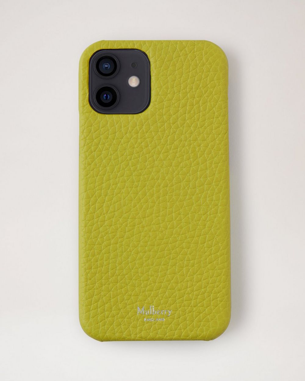 iPhone 12 Case with MagSafe | Meadow Green Heavy Grain | Women | Mulberry