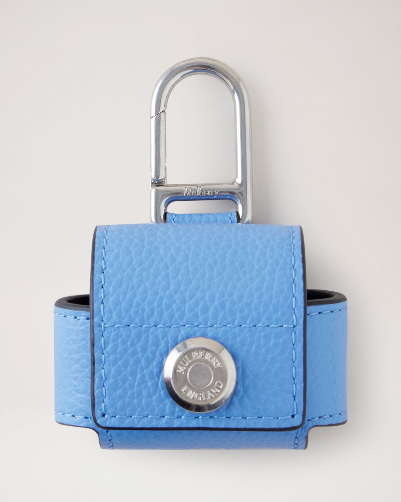 Press Stud AirPods Pro Case Cornflower Blue Small Classic Grain