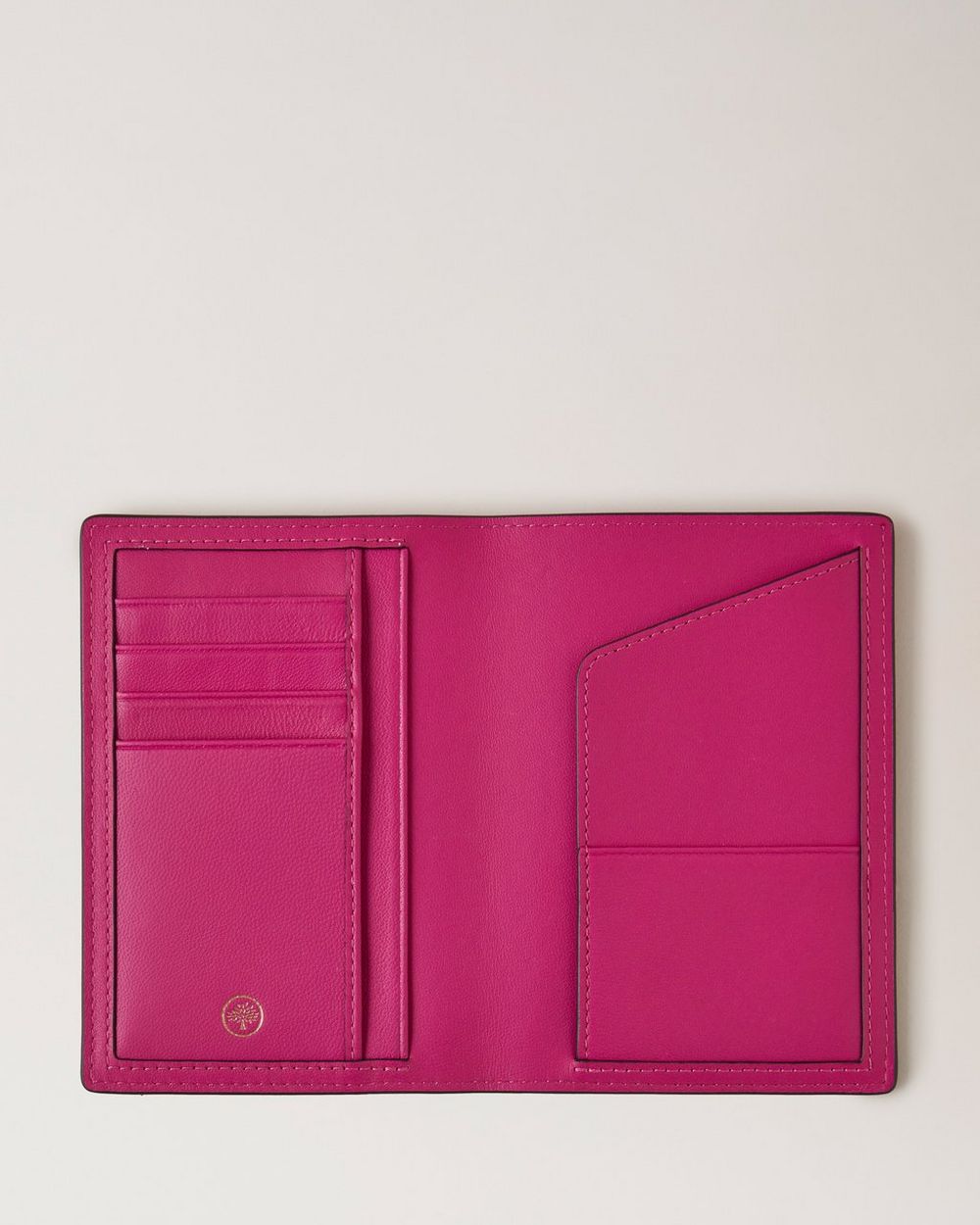 Passport Cover Mulberry Pink Heavy Grain Women Mulberry