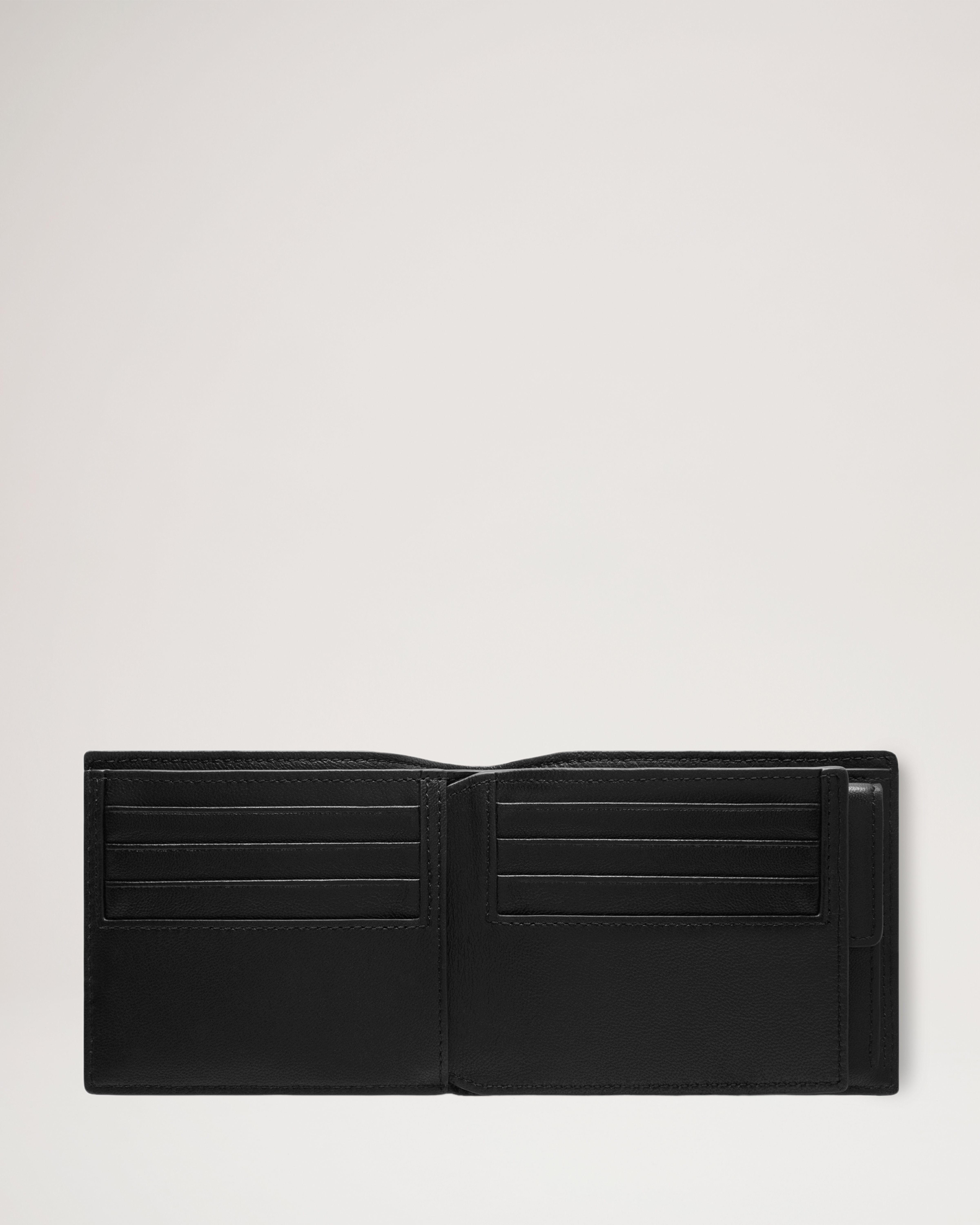 Mulberry | 8 Card Coin Wallet | Black Small Classic Grain | Men