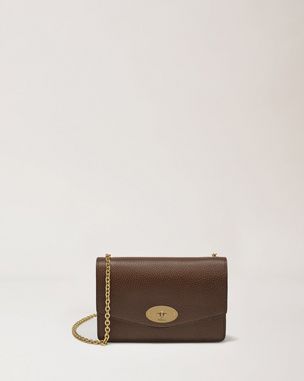 Small Antony, Oak Small Classic Grain Leather, Women