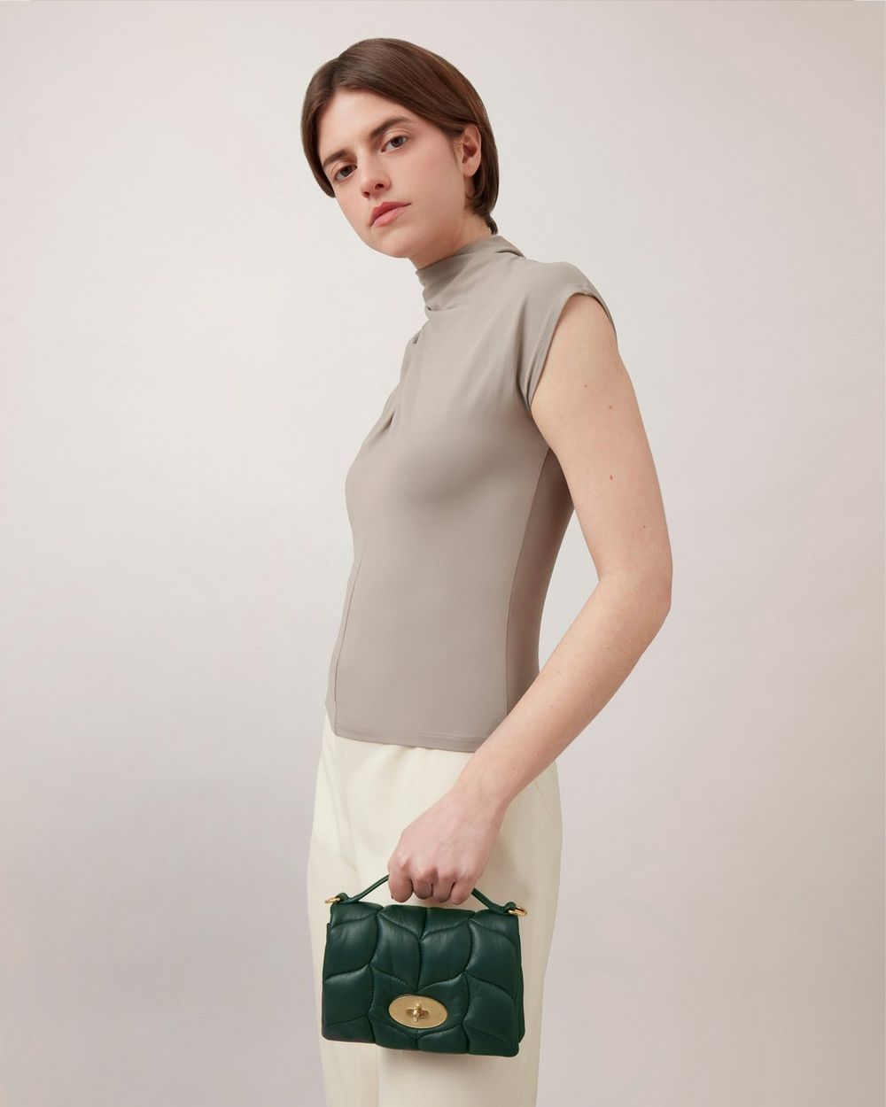Margarita Tiny Bag In Burgundy Nappa main image 1