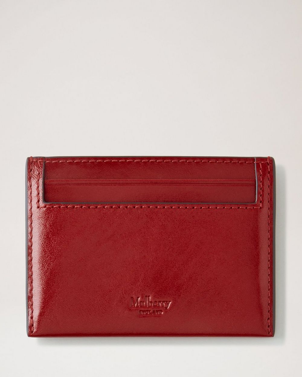 Credit Card Slip Lancaster Red Glossy NVT Women Mulberry