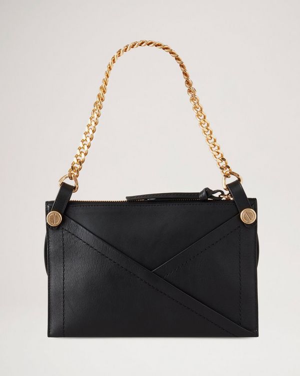 Mulberry M Zipped Pouch - Black