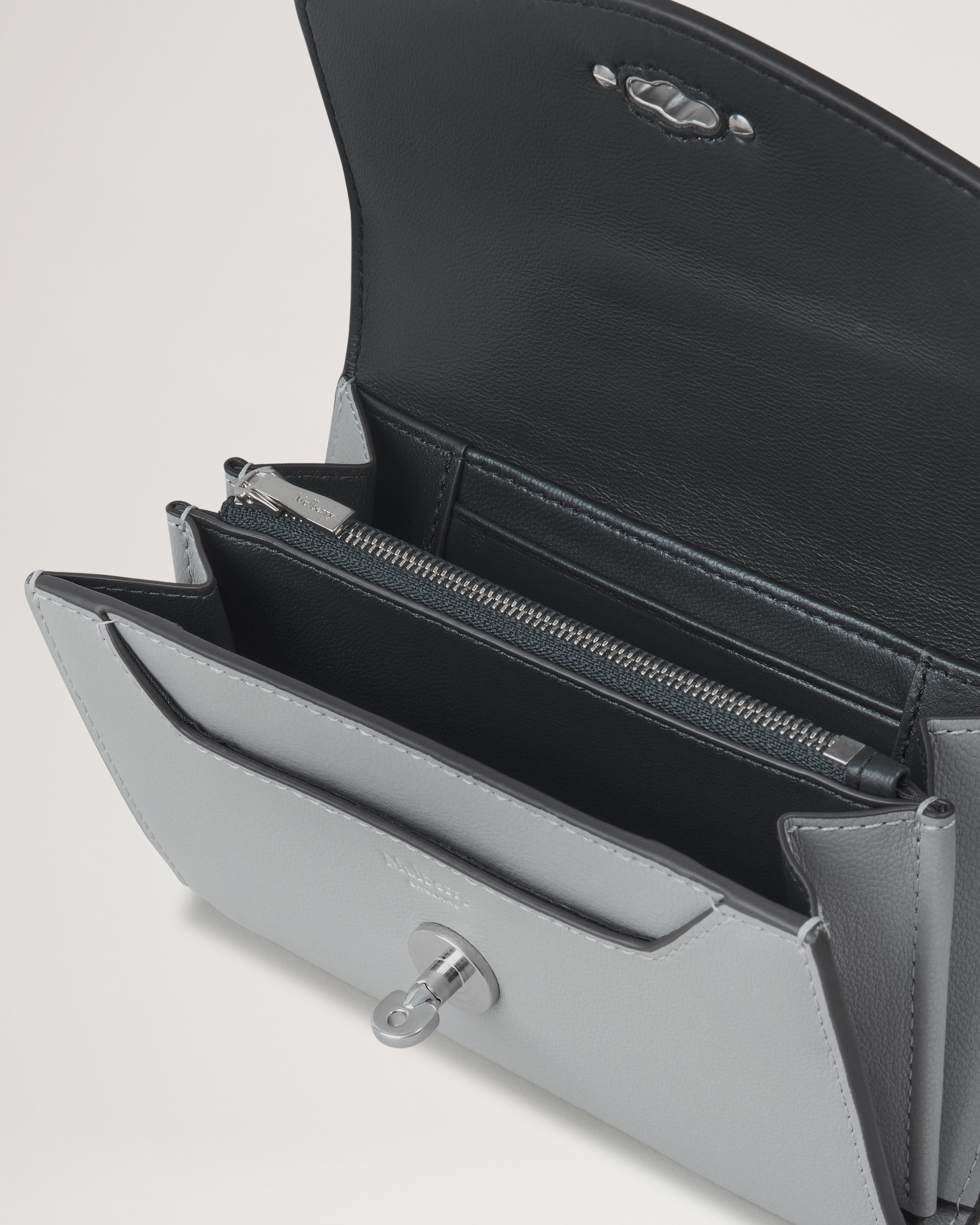 Mulberry | ミディアム ダーリー ウォレット | ペールグレー マイクロ