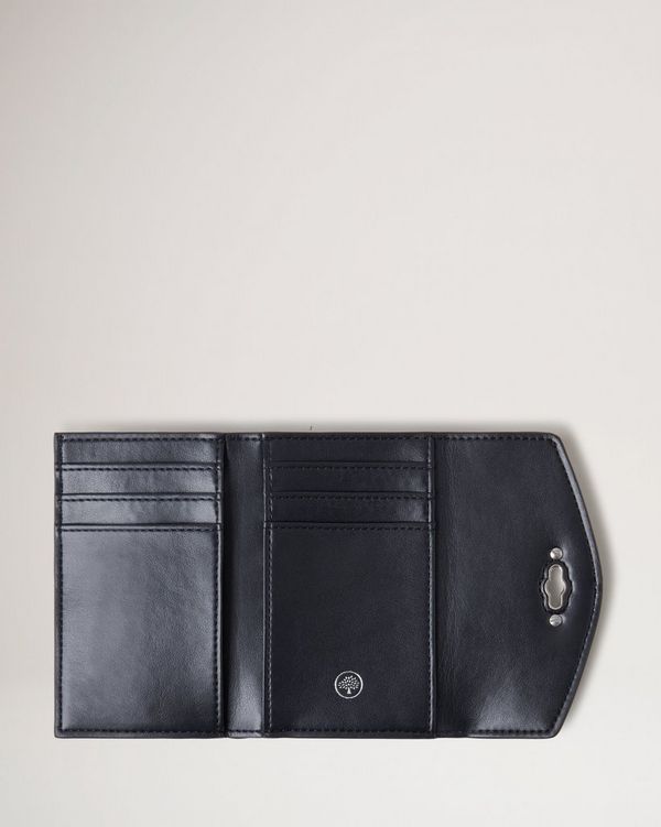 Darley Folded Multi Card Wallet Pale Grey Micro Classic Grain