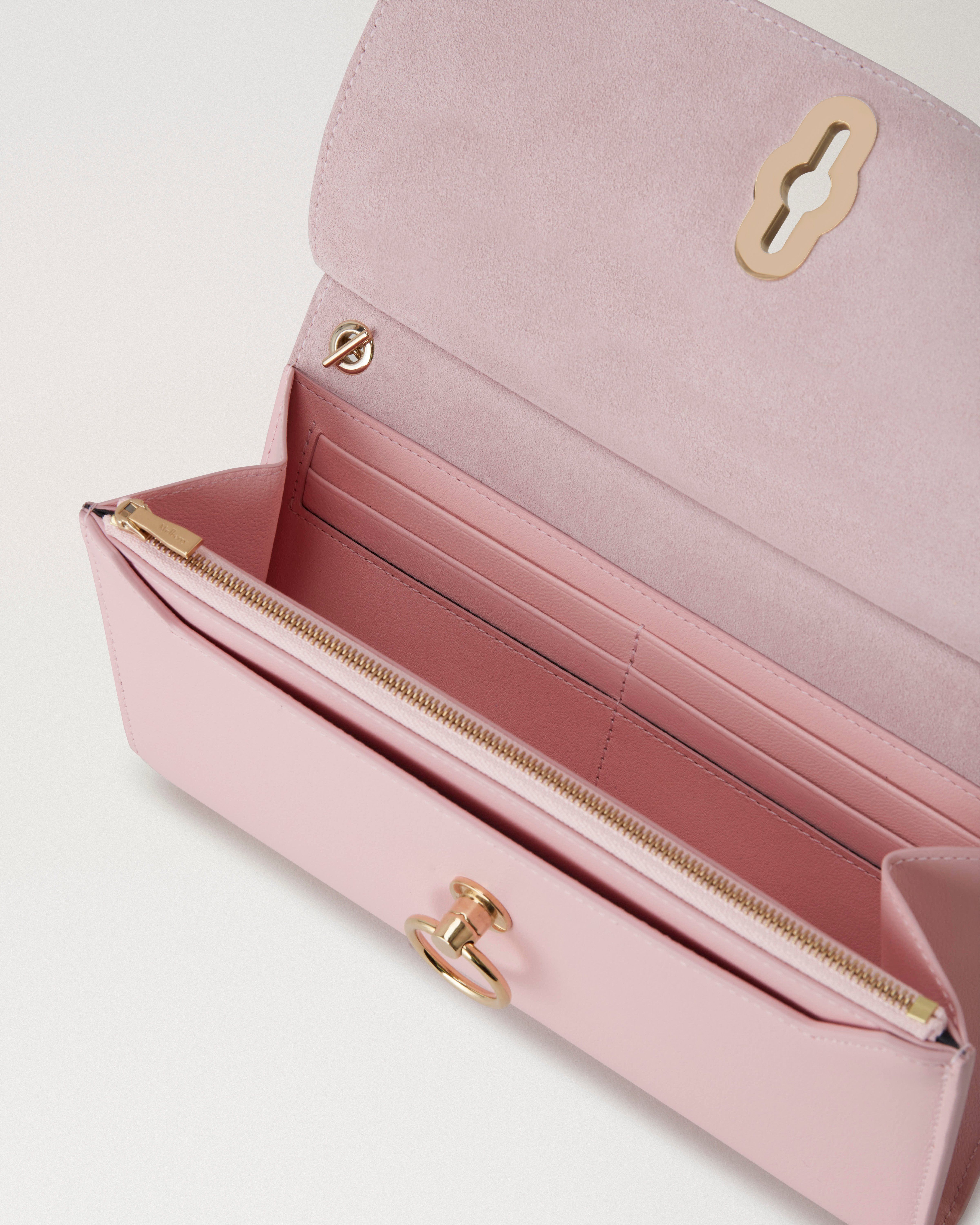 Amberley Clutch Powder Rose Micro Classic Grain Women Mulberry