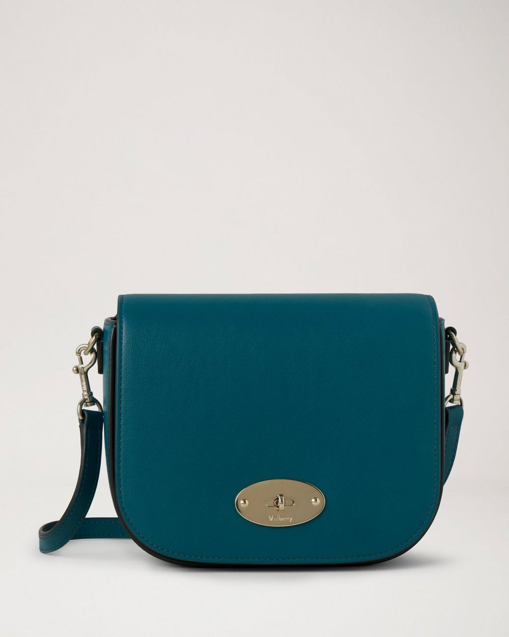 Mulberry Small Darley Leather Crossbody Bag in Blue