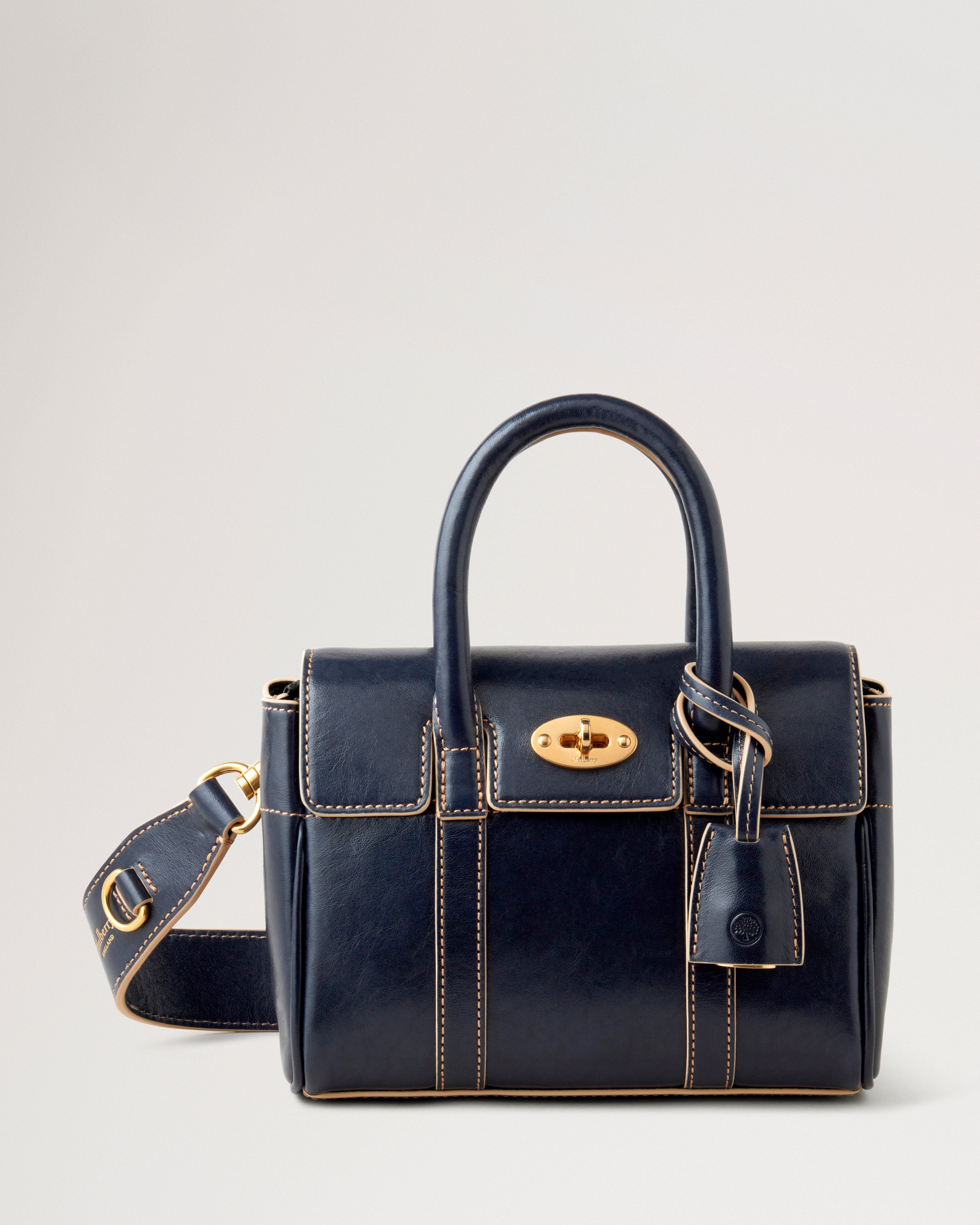 Navy best sale mulberry purse