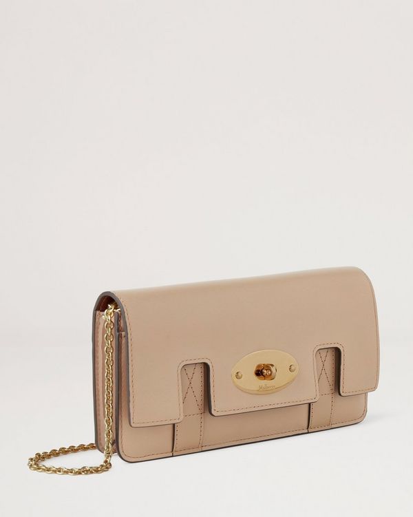 Gold mulberry best sale clutch bag