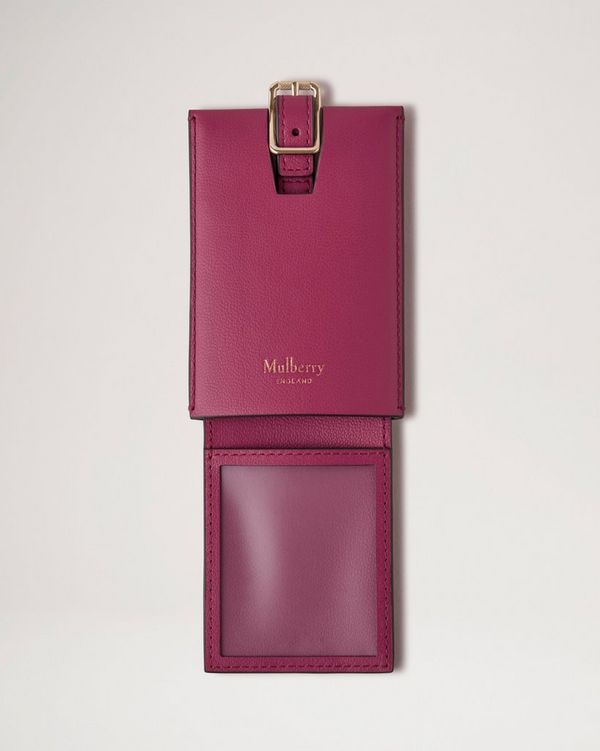 Mulberry luggage tag マルベリー 旅行タグ Mulberry luggage tag マルベリー 旅行タグ