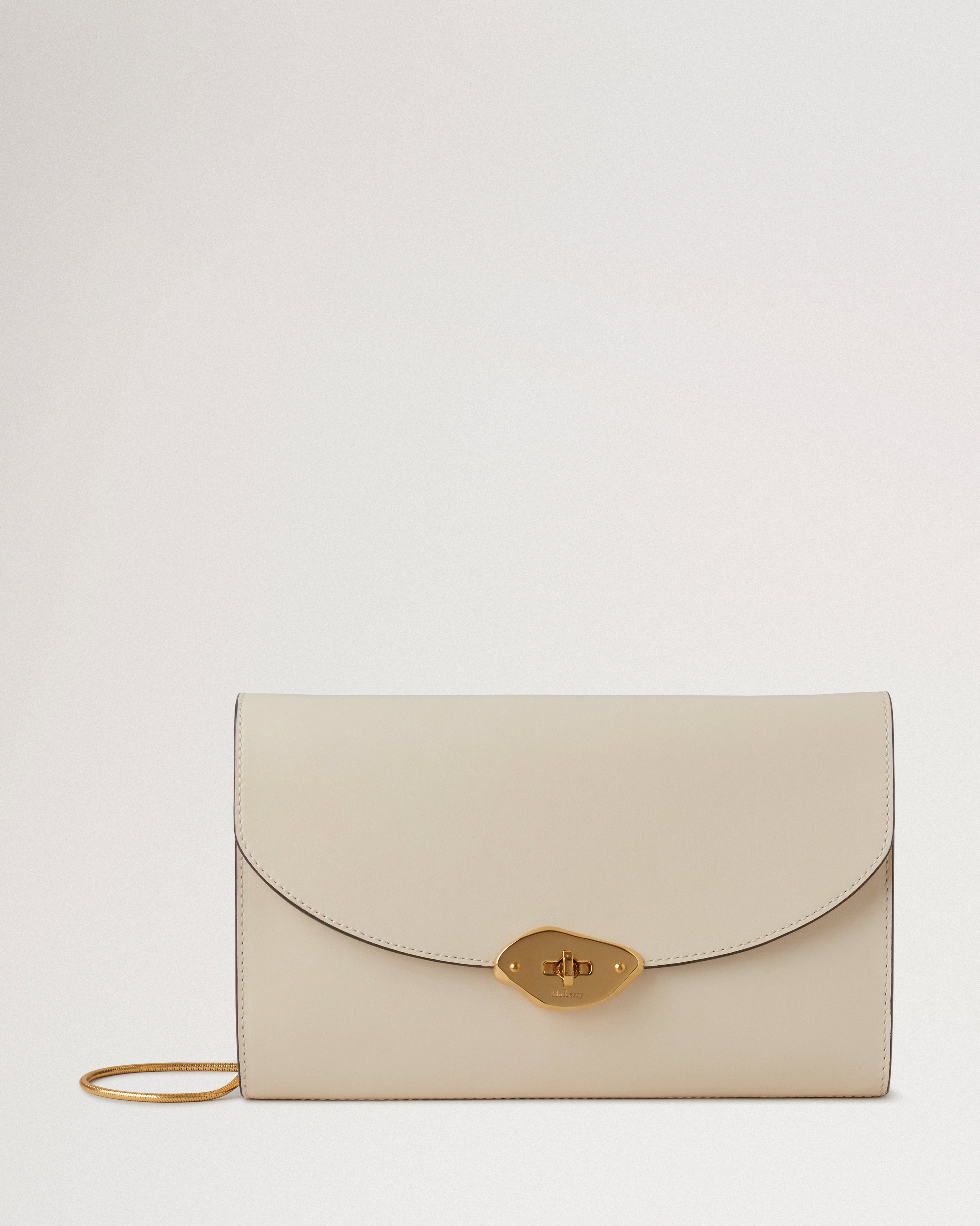 Cream envelope clearance clutch bag