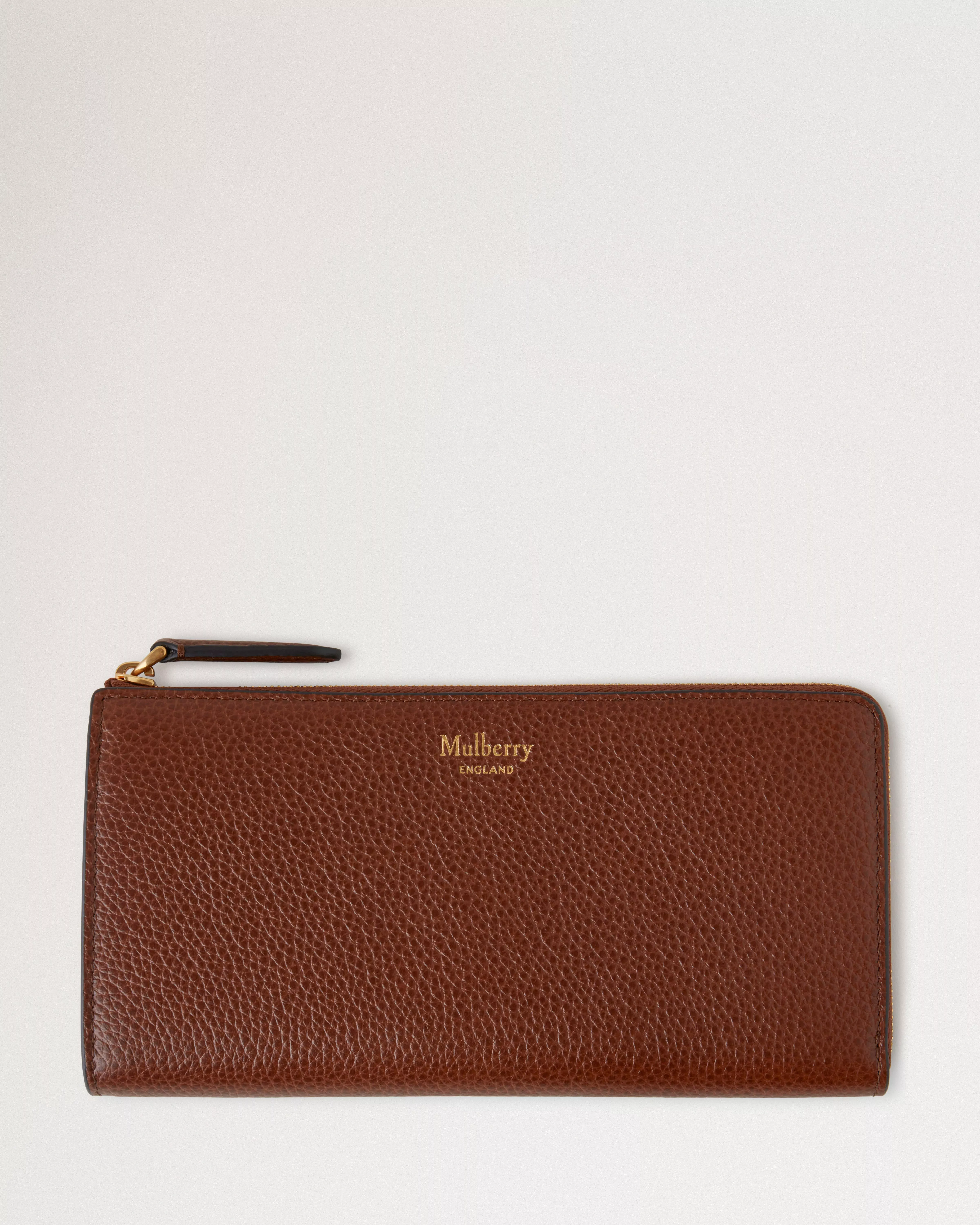40代女性に人気のレディース長財布は、マルベリーのコンチネンタル ロング ジップアラウンド ウォレット