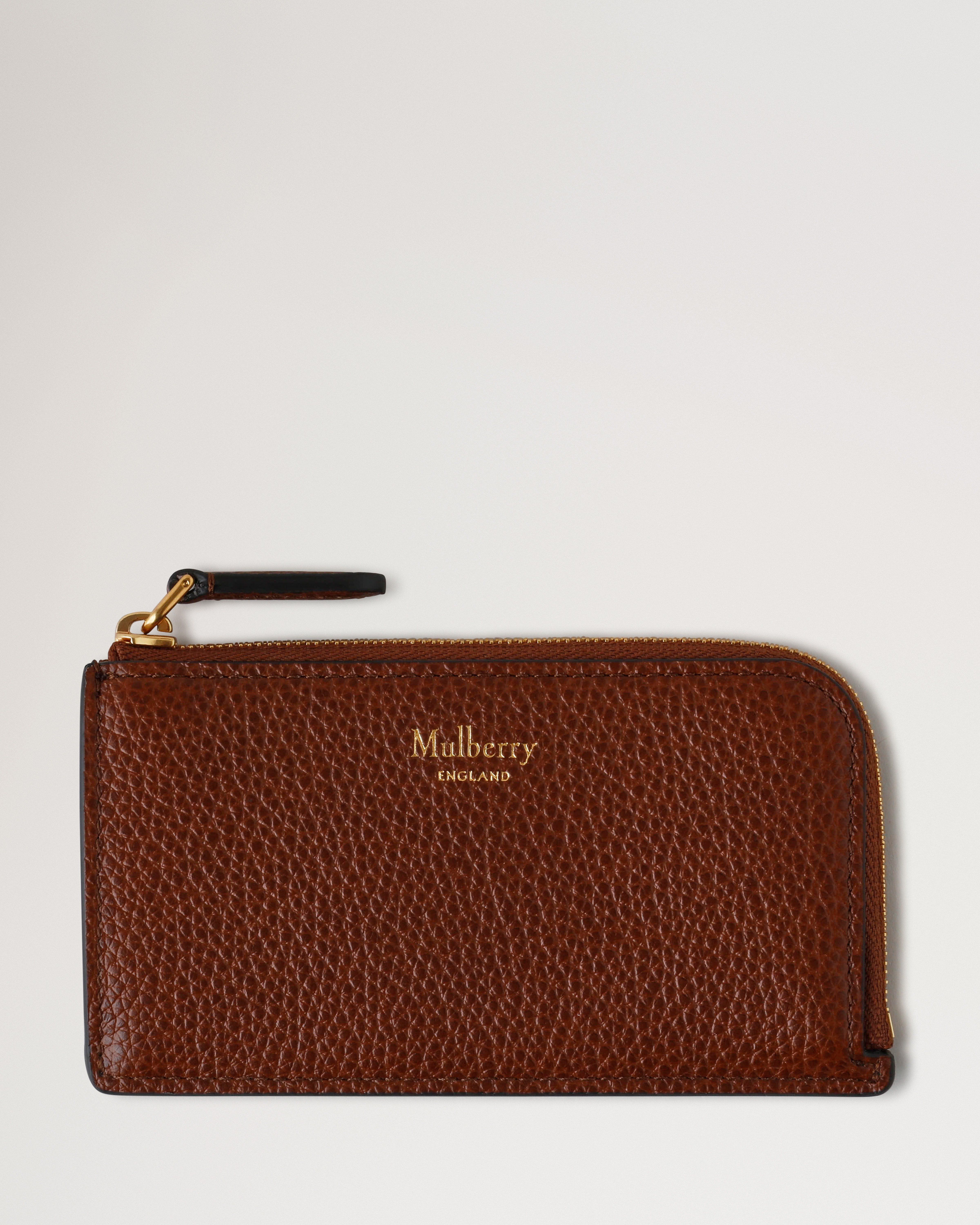 Continental Key Pouch Oak Two Tone Small Classic Grain Women Mulberry