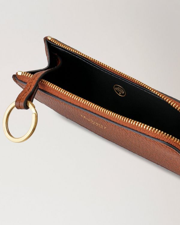 Continental Key Pouch Oak Two Tone Small Classic Grain Women Mulberry