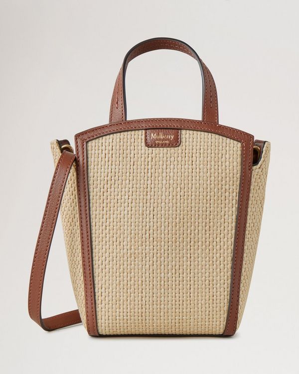 mulberry raffia bag