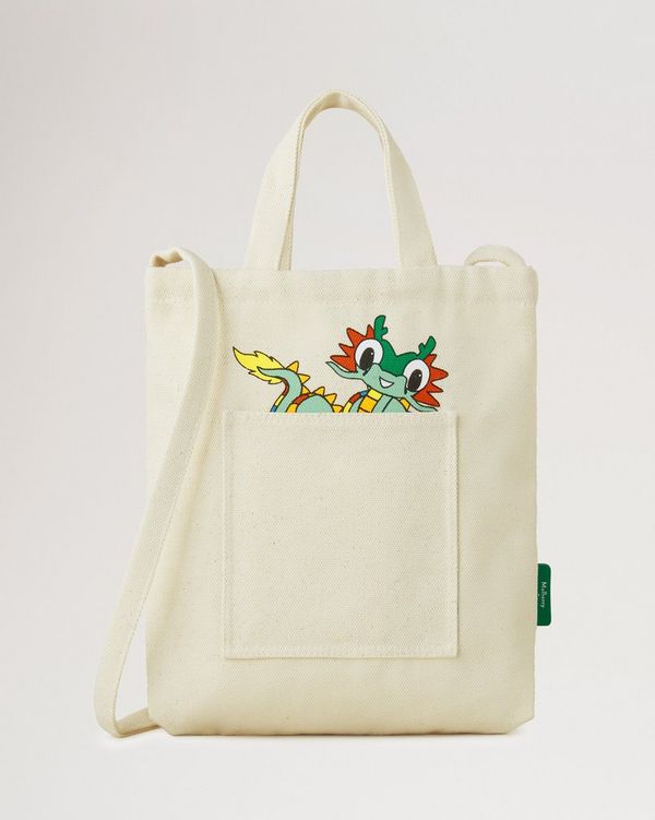 Mini fabric store tote bags