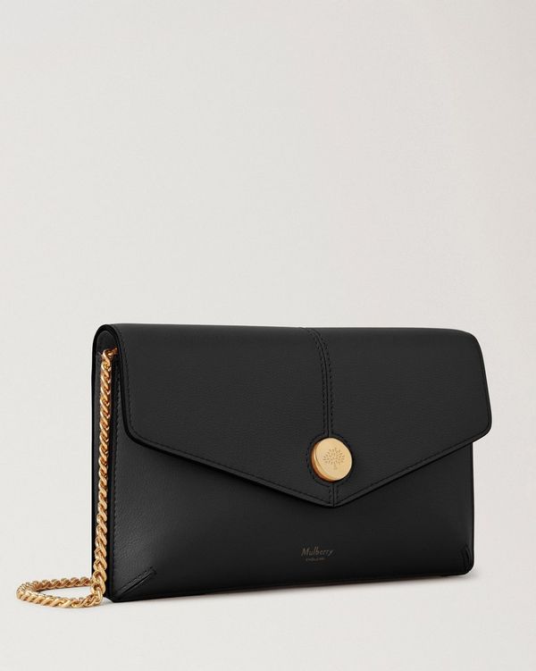 Press Stud Pochette on Chain