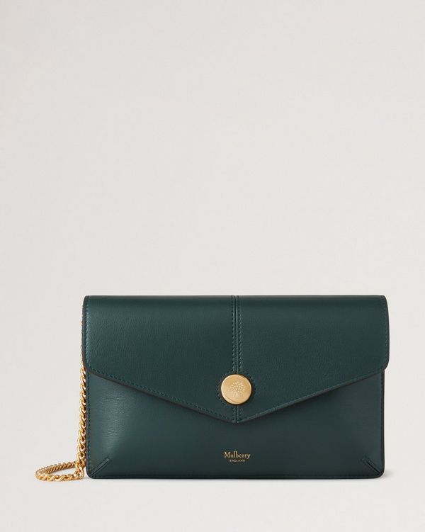 Press Stud Pochette on Chain
