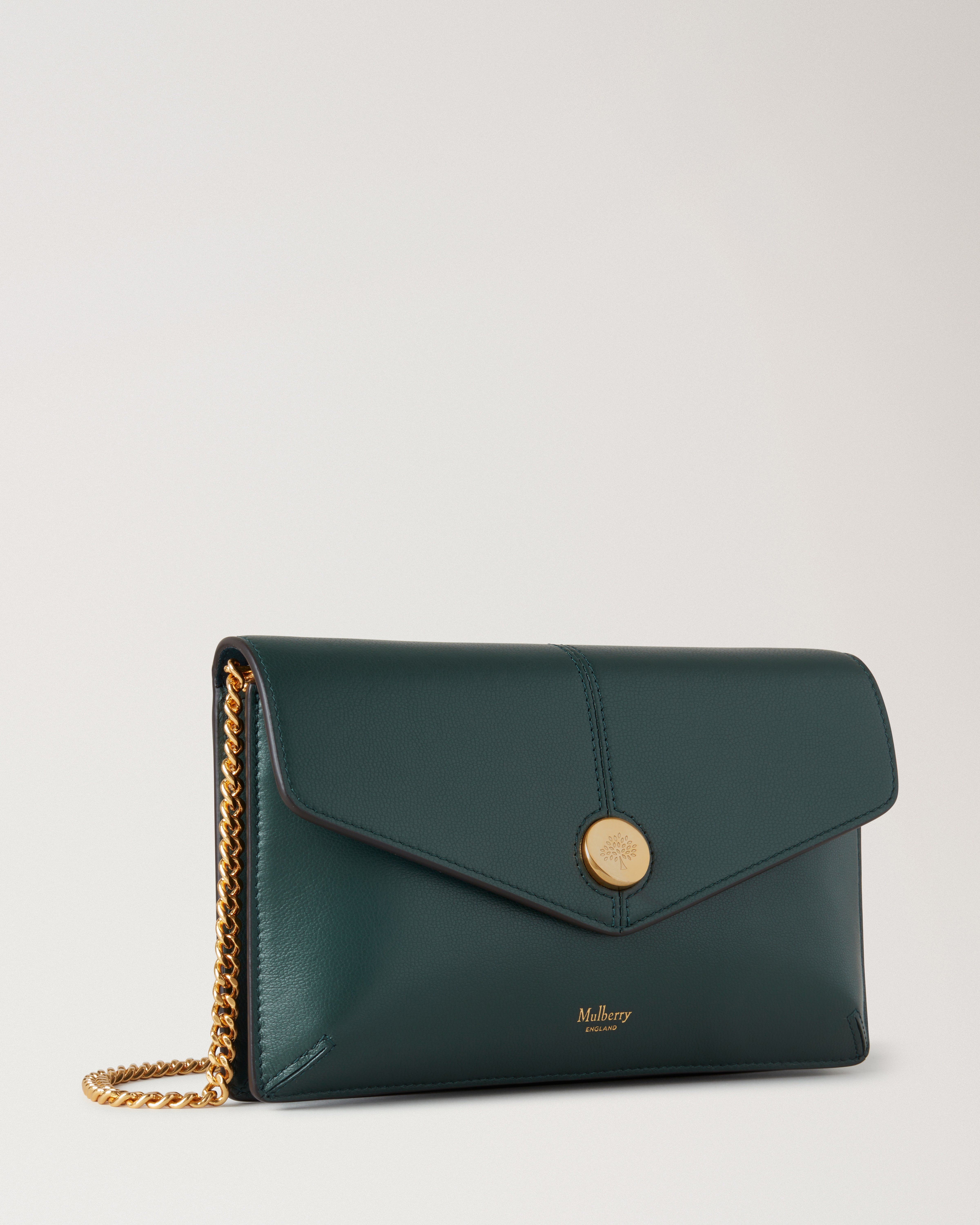 Press Stud Pochette on Chain