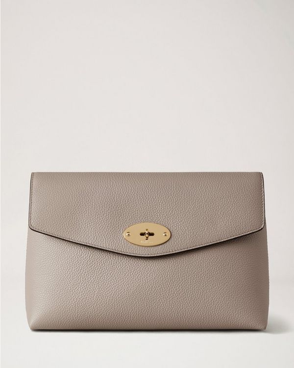 ポーチ Mulberry Beauty 'Darley' Mulberry | Large Darley Cosmetic Pouch | Cashmere Taupe