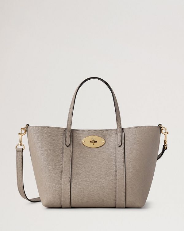 Mulberry | Mini Bayswater Tote | Cashmere Taupe Small