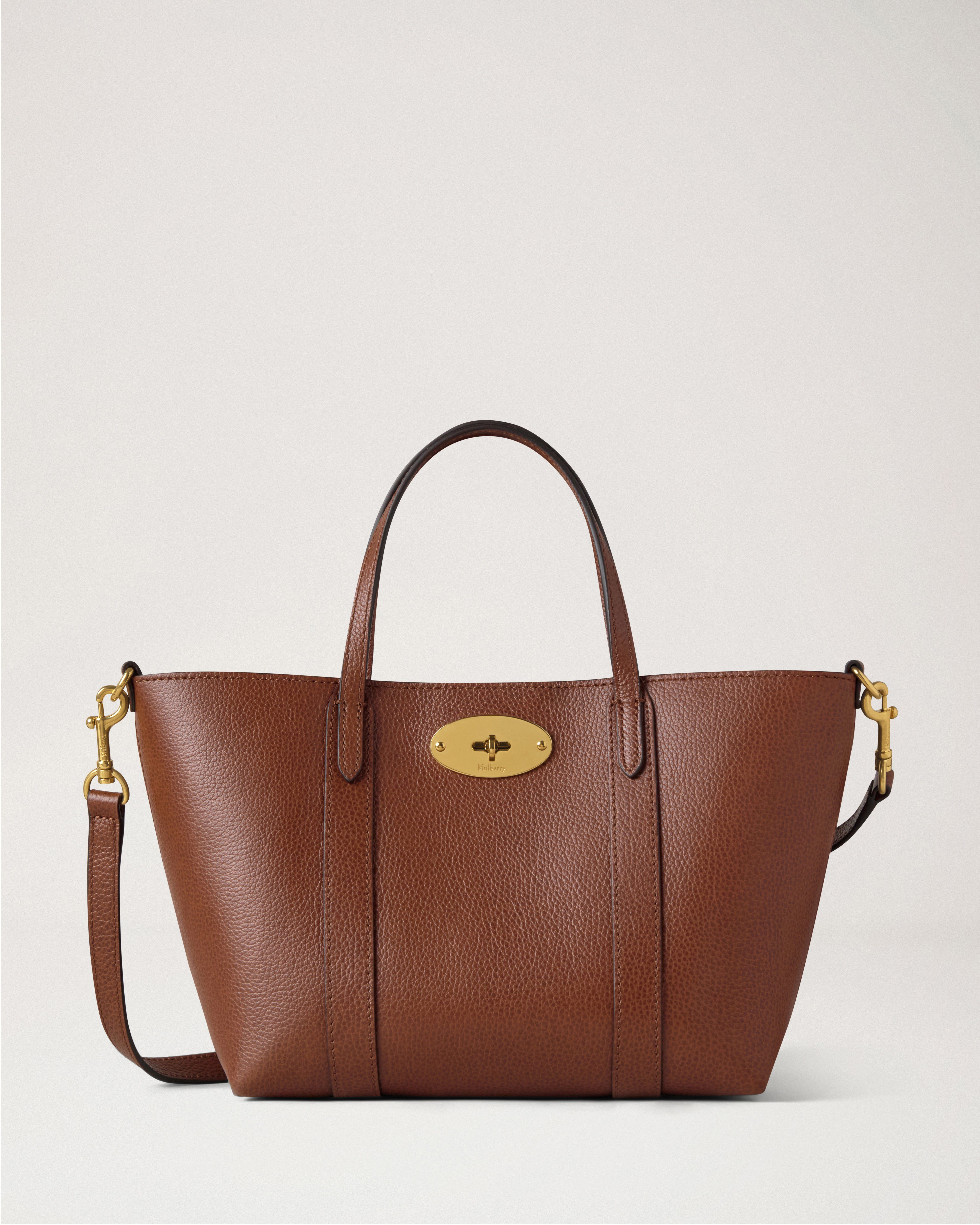 Mulberry | ミニ ベイズウォータートート | オーク ツートンカラー