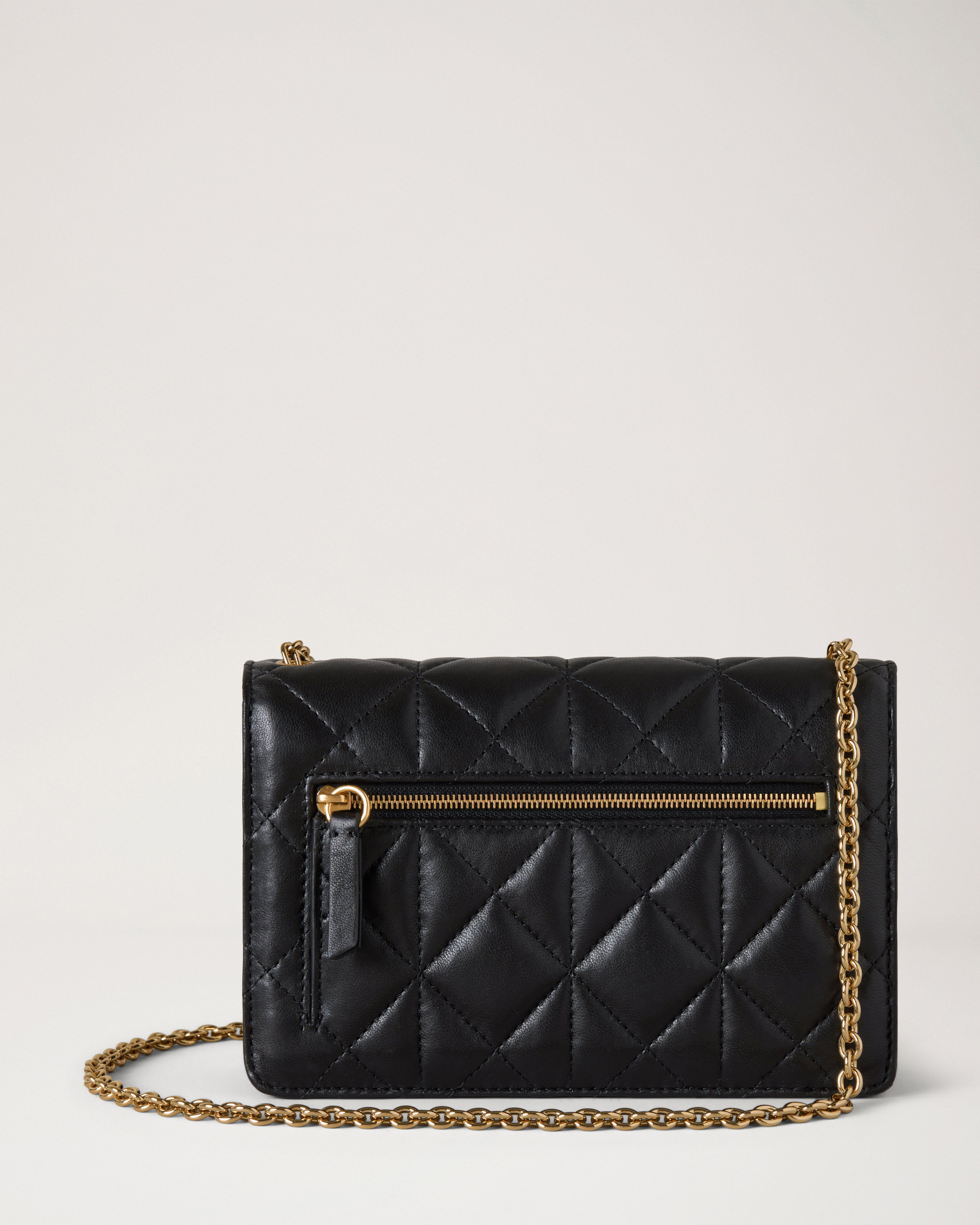 Mulberry スモールダーリー チェーン　レザー　キルティングバッグ　黒 Mulberry | スモール ダーリー | ブラック キルティング | Women