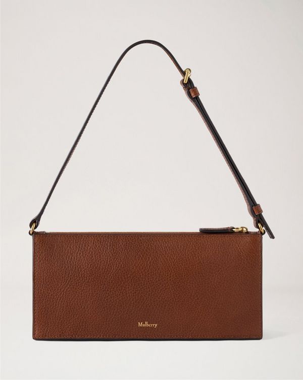Mulberry | Mini Roxanne Shoulder Bag | Oak NVT | Roxanne