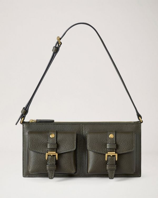 Mulberry | ミニ ロクサンヌ ショルダーバッグ | ジュニパーグリーン