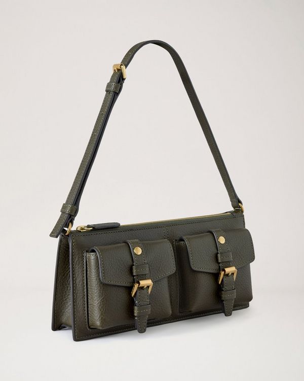 Mulberry | ミニ ロクサンヌ ショルダーバッグ | ジュニパーグリーン