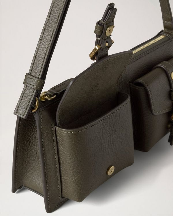 MULBERRY　ロクサンヌ　バッグ Mulberry | ミニ ロクサンヌ ショルダーバッグ | ジュニパーグリーン