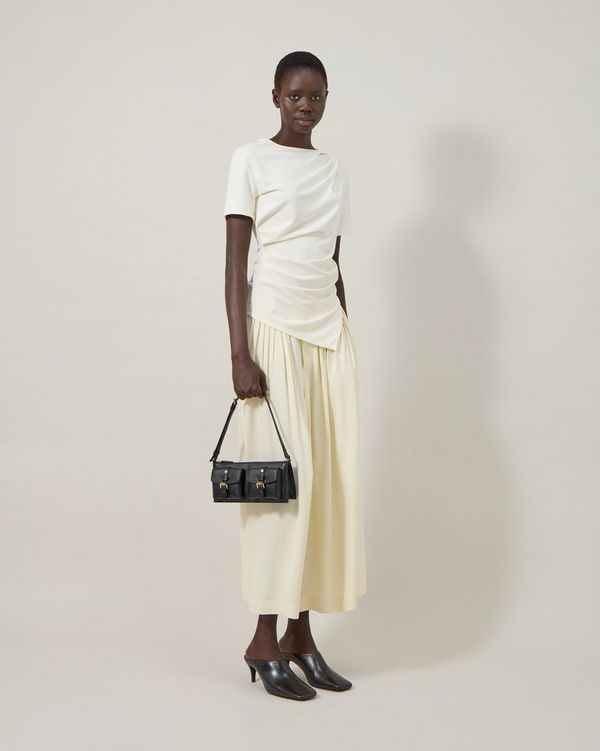Mulberry | Mini Roxanne Shoulder Bag | Black Small Classic Grain