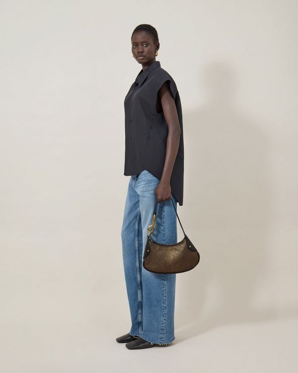Mulberry | スモール ハックニー ショルダーバッグ | ブロンズ 