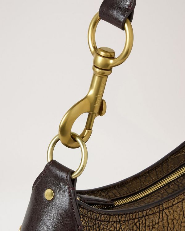 Mulberry | スモール ハックニー ショルダーバッグ | ブロンズ