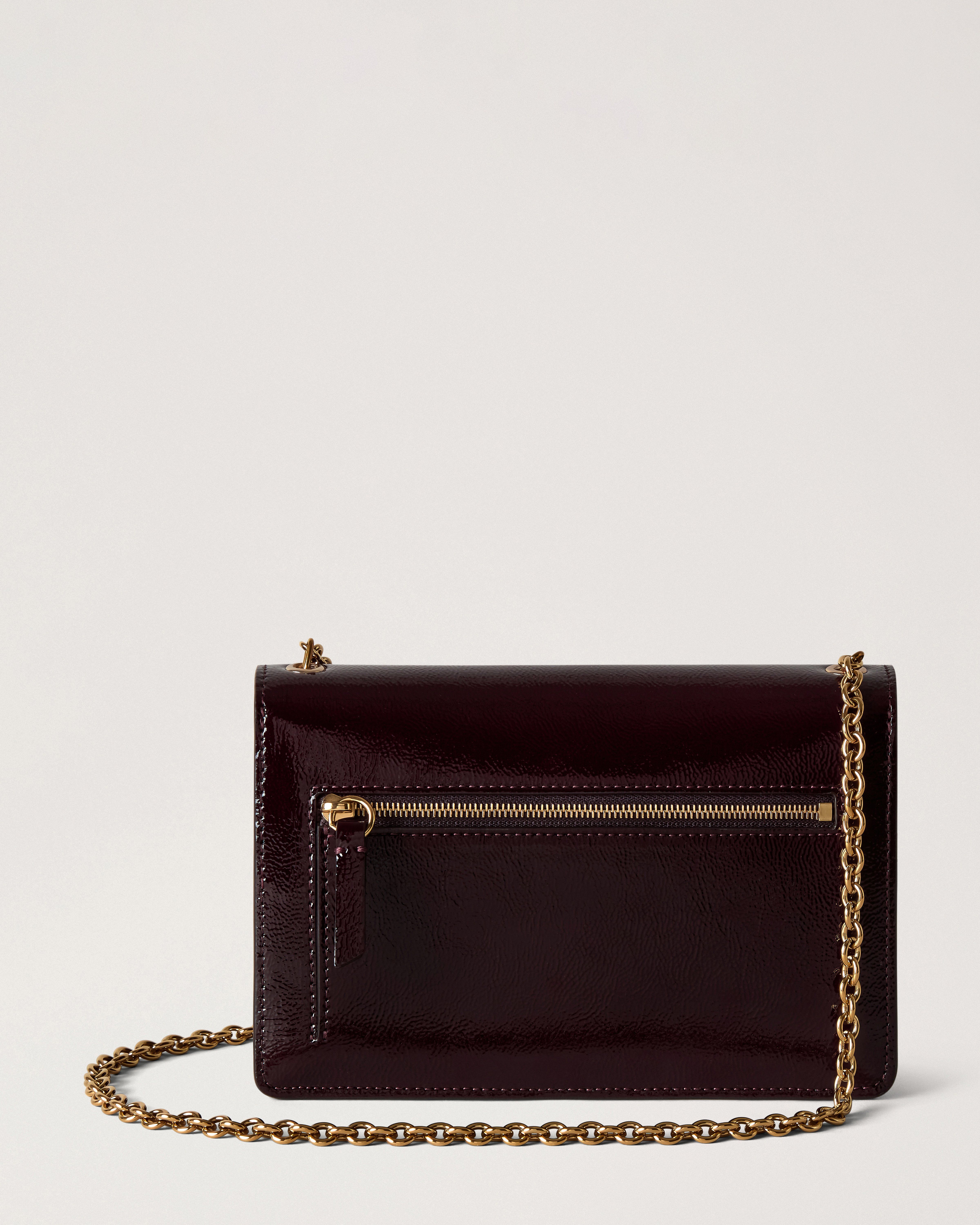 Mulberry | スモール ダーリー | ディープオーバジン パテントレザー 