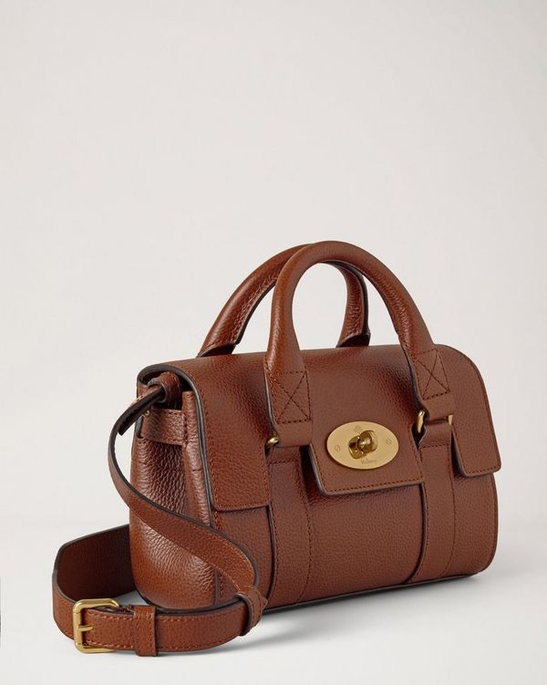 Mulberry | ミニ ベイズウォーター | オーク ツートンカラー スモール