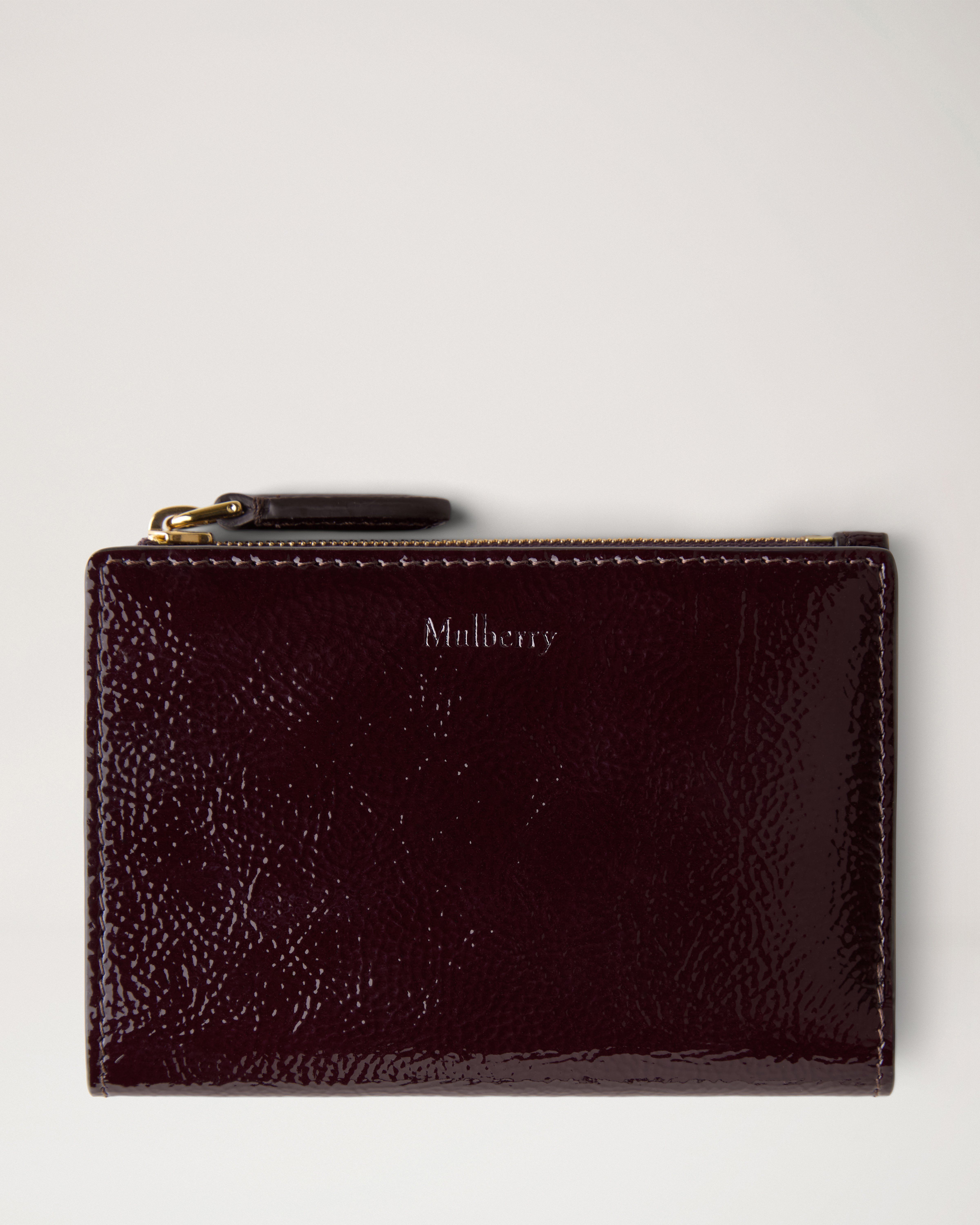 美品 マルベリー コンチネンタルバイフォールドジップドウォレット 春色 Mulberry | コンチネンタル バイフォールド ジップド ウォレット
