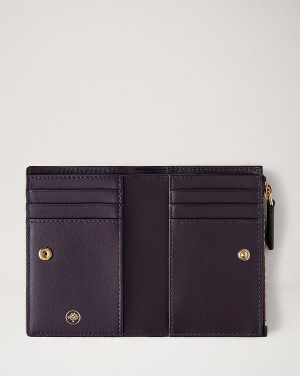 美品 マルベリー コンチネンタルバイフォールドジップドウォレット 春色 Mulberry | コンチネンタル バイフォールド ジップド ウォレット