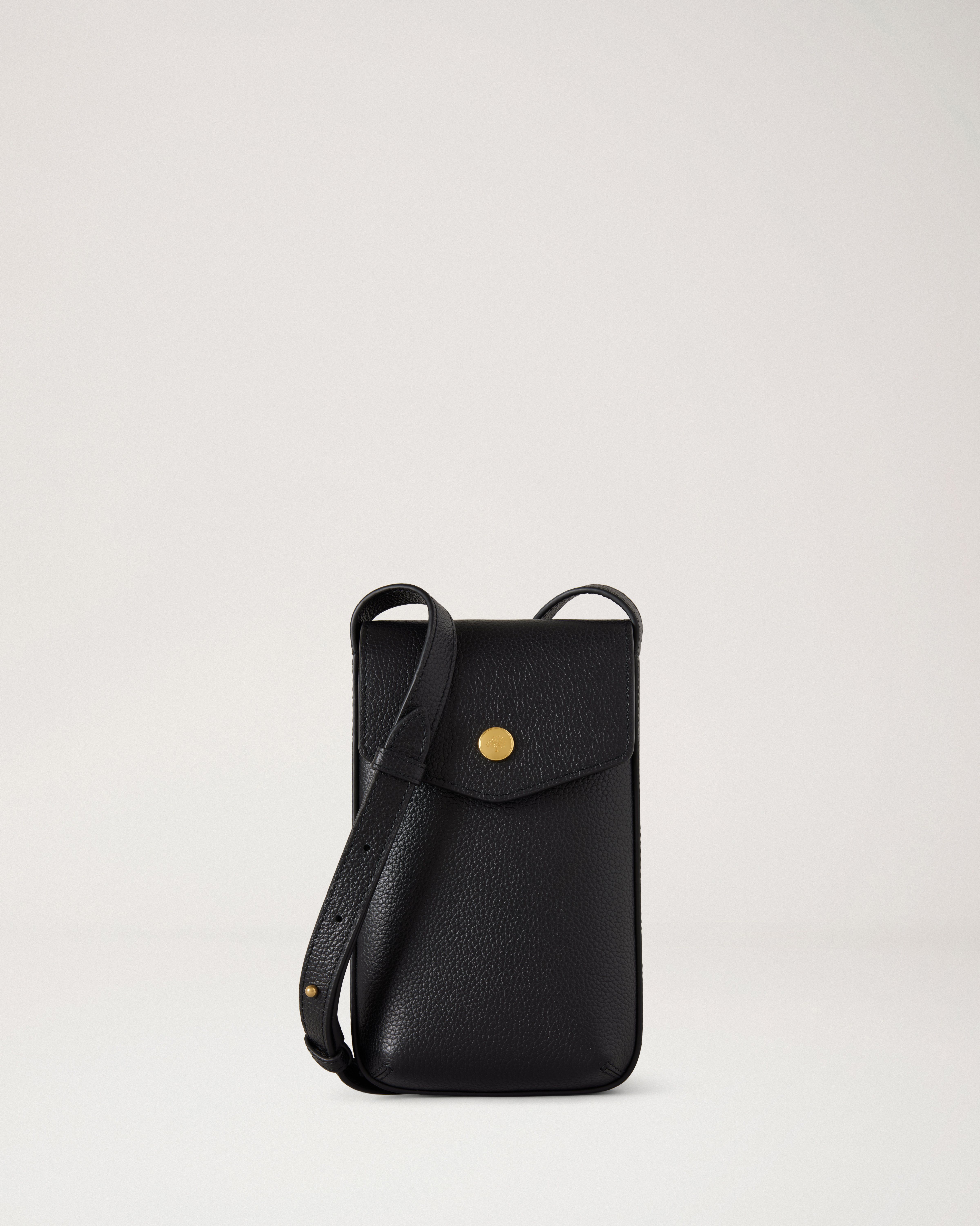 Mulberry マルベリーフォンポーチ スマホ ショルダー バッグ Mulberry（マルベリー）の「クロベリー フォンポーチ Clovelly Phone